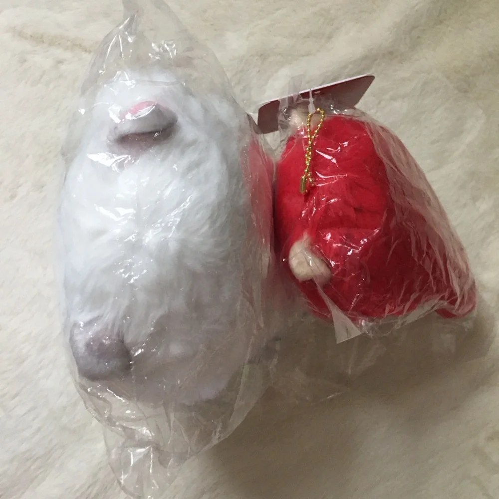 NWT mofumofu journey Kabuki Meow Plush Set